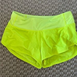 Lulu Lemon Speed Up High-Rise Lined Short 2.5"